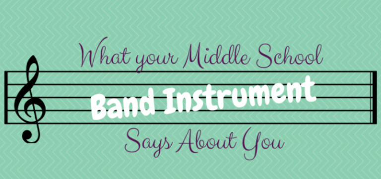 What your Middle School Band Instrument