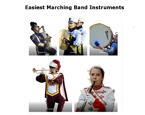 Easiest Marching Band Instruments
