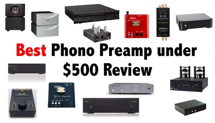 Best Phono Preamps Under 500